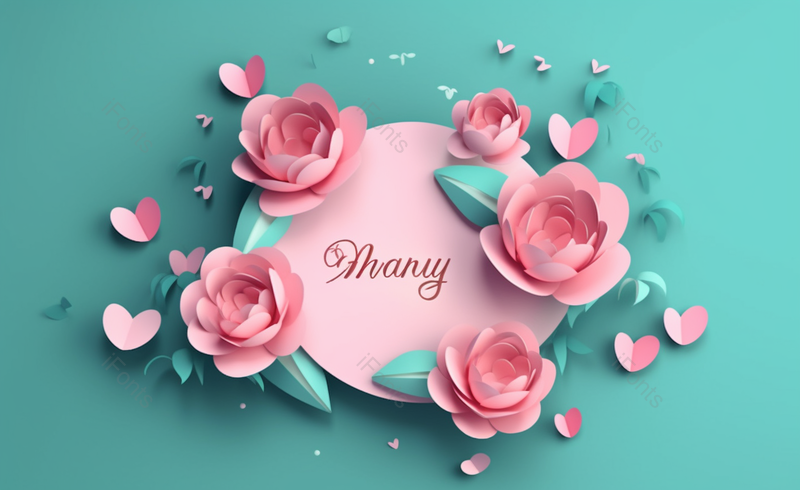 剪纸组合小花朵风小清新母亲节爱心插画,插画/手绘图,插画/手绘图库,插画/手绘图下载,插画/手绘